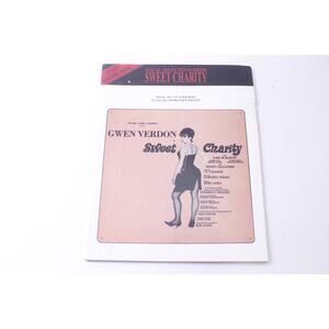 Sweet Charity, Vocal Selections, Gwen Verdan, 1993, Vintage, Sheet Music, Book,